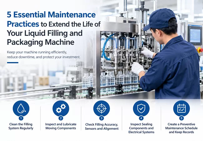 Liquid Filling and Packaging Machine